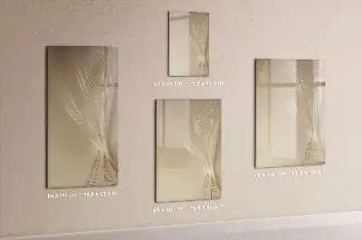 Magnetisch glazen memobord voor aan de muur Abstract licht
