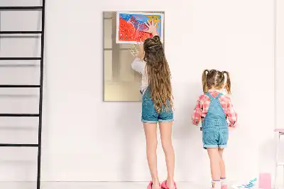 Magnetisch glazen memobord voor aan de muur Abstract licht