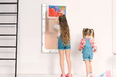 Magnetisch glazen memobord voor aan de muur to-do lijst