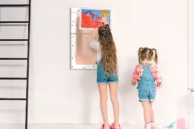 Magnetisch glazen memobord voor aan de muur to-do lijst