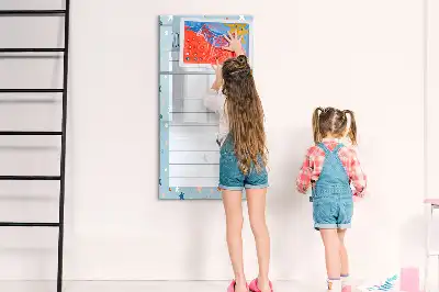 Magnetisch glazen memobord voor aan de muur to-do lijst