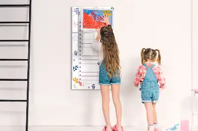 Magnetisch glazen memobord voor aan de muur to-do lijst