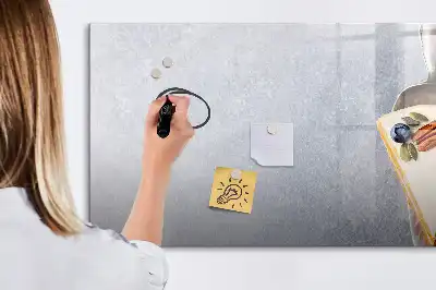 Magnetisch glazen schrijfbord voor notities en foto's taartvorm