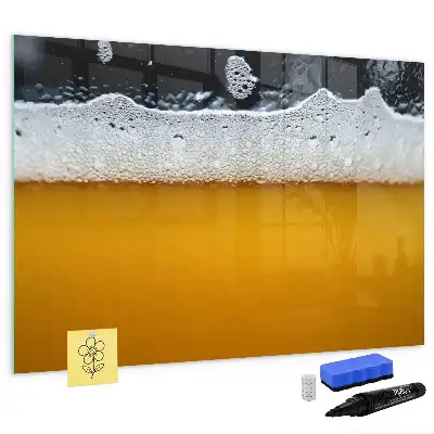 Glazen magneetbord met design beschrijfbaar