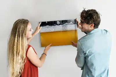 Glazen magneetbord met design beschrijfbaar