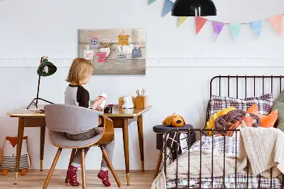 Magnetisch glazen schrijfbord met liefdestekst