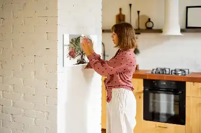 Magnetisch glazen memobord uitvoering stamboom