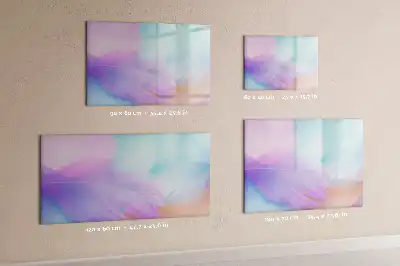 Magnetisch glazen schrijfbord voor notities en foto's met kleurrijke pennen