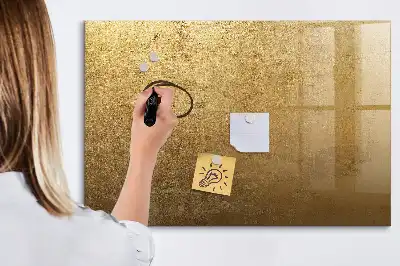 Beschrijfbaar glazen magneetbord met design decoratieve wanddecoratie