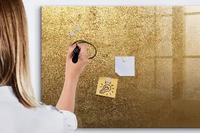 Beschrijfbaar glazen magneetbord met design decoratieve wanddecoratie