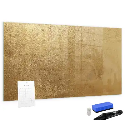 Beschrijfbaar glazen magneetbord met design decoratieve wanddecoratie