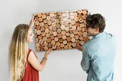 Glazen magneetbord met design beschrijfbaar