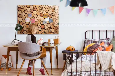 Glazen magneetbord met design beschrijfbaar