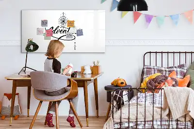 Magnetisch glazen schrijfbord voor notities en foto's uitvoering Avontuur
