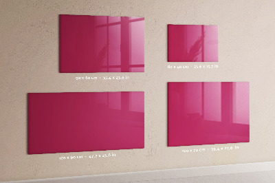 Magneetbord Sterke roze kleur