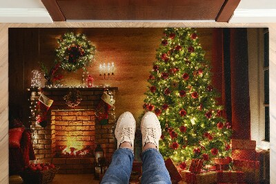 Deurmat binnen Kerstboom