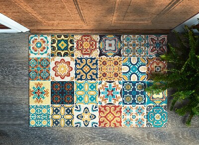 Inloopmat voordeur Azulejo