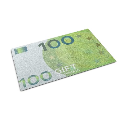 Deurmat Euro bankbiljet geld