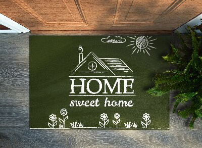 Deurmat binnen Home sweet home Tekeningen