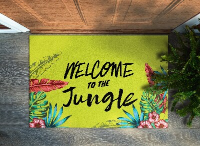 Deurmat binnen Welcome to the jungle