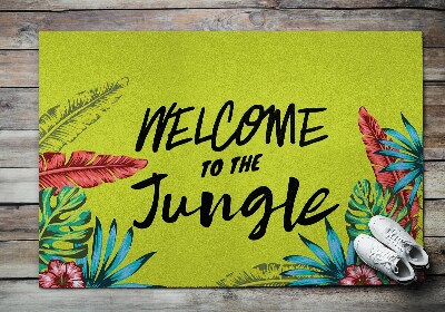 Deurmat binnen Welcome to the jungle