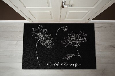 Binnen deurmat Kamille bloem