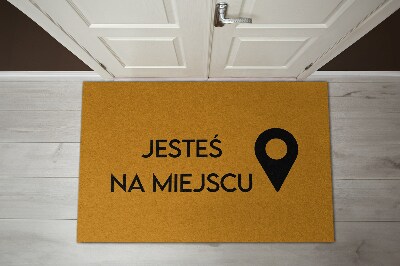 Deurmat Jesteś na miejscu