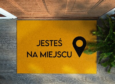 Deurmat Jesteś na miejscu