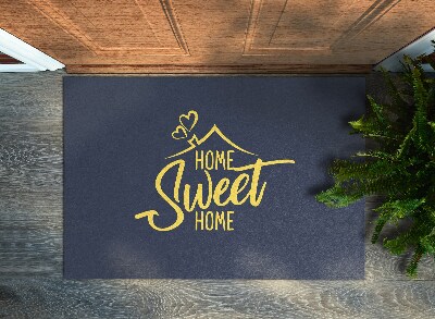 Inloopmat Home sweet home Tekening