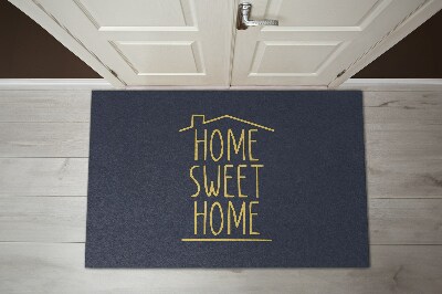 Inloopmat Home sweet home Huisscriptie