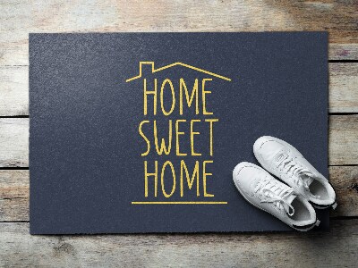 Inloopmat Home sweet home Huisscriptie