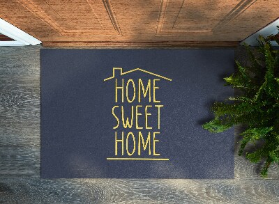 Inloopmat Home sweet home Huisscriptie