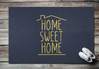 Inloopmat Home sweet home Huisscriptie