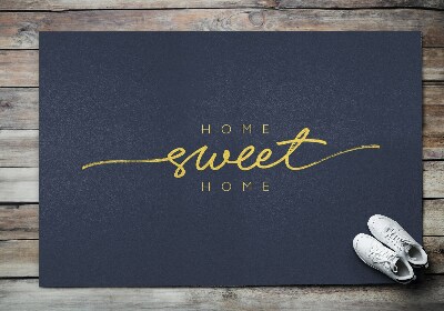 Deurmat Home sweet home Minimalistische inscriptie