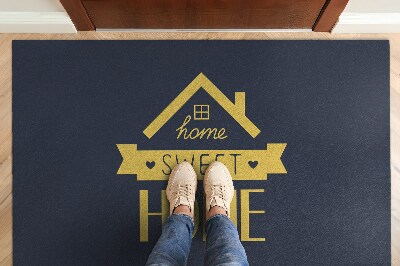 Deurmat Home sweet home Schrijven