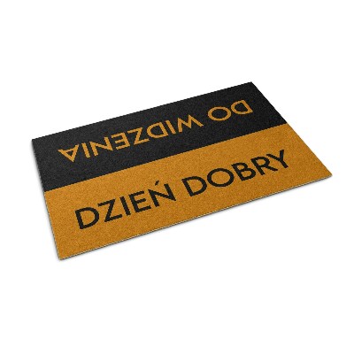 Inloopmat Dzień dobry Do widzenia