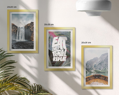 Gallery wall Watervallen, bergen, reizen, natuur, boottocht en vegetatie