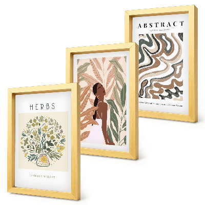 Gallery wall Boho-esthetiek, pastelkleurige, minimalistische posters