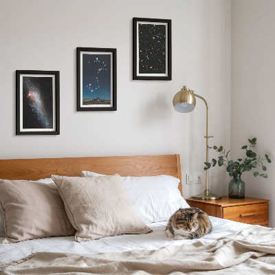 Gallery wall Kosmische landschappen van sterrenstelsels en het sterrenbeeld Schorpioen