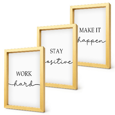 Gallery wall Minimalistische, motiverende citaten die inspireren