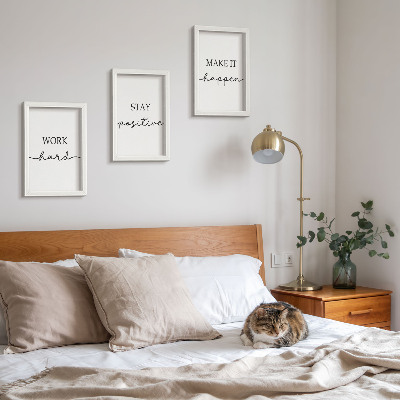 Gallery wall Minimalistische, motiverende citaten die inspireren