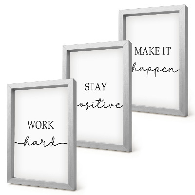Gallery wall Minimalistische, motiverende citaten die inspireren