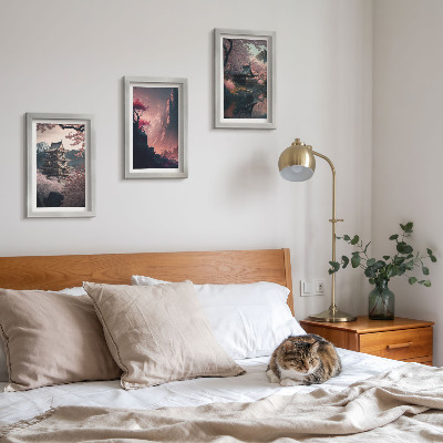 Gallery wall Fantasielandschappen van Japanse berglandschappen