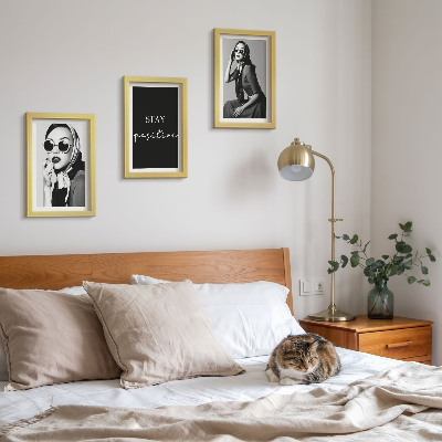 Gallery wall Stijlvolle portretten van vrouwen met zonnebrillen