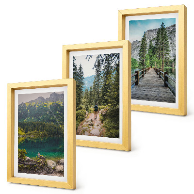 Gallery wall Bergen, meren, bossen en paden in de natuur