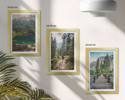 Gallery wall Bergen, meren, bossen en paden in de natuur