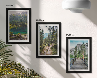 Gallery wall Bergen, meren, bossen en paden in de natuur