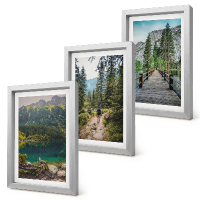 Gallery wall Bergen, meren, bossen en paden in de natuur