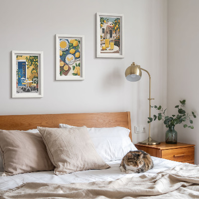 Gallery wall Limonade met uitzicht op Italië en een zonnig terras.