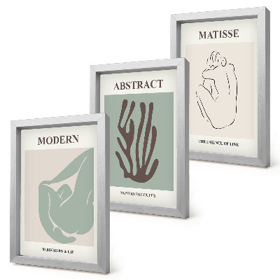 Gallery wall Stijlvolle schilderijen met abstracte motieven van Henri Matisse